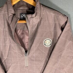 Ahead Mens XL Golf Windbreaker Marine‎ Corps Base Hawaii Klipper Club